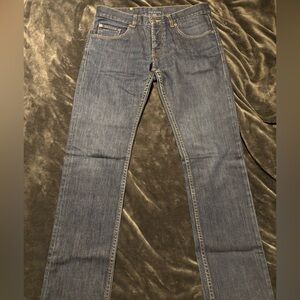 Prada Straight-Leg Men's Denim Jeans in Blue